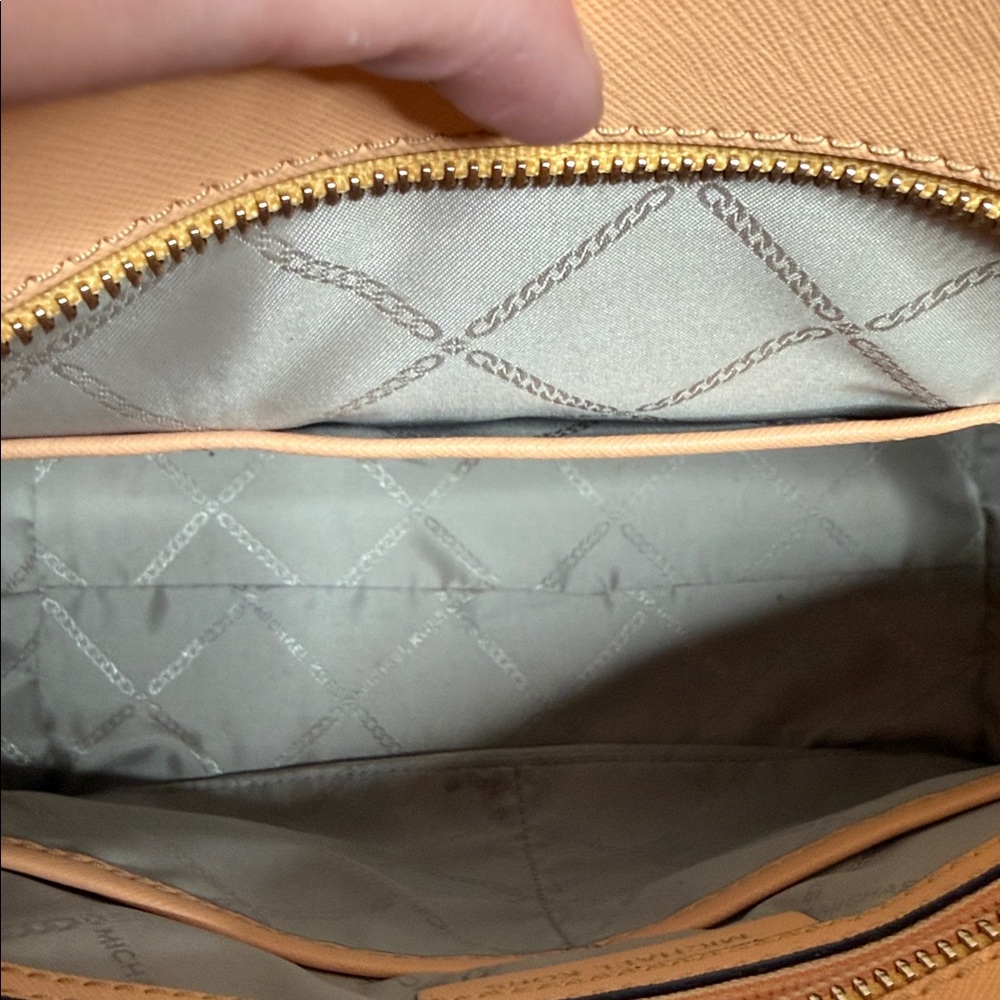 Michael Kors Apricot Tote Bag - Picture 3 of 10